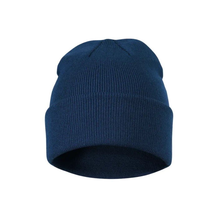 Czapka zimowa unisex Malfini Beanie 315 ciemnoniebieska - obrazek 3