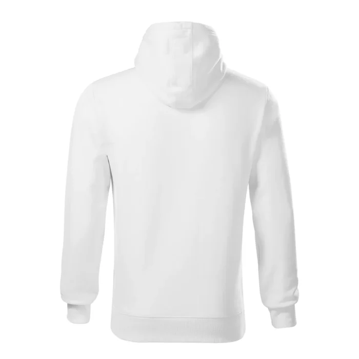 Bluza męska z kapturem Malfini Cape 413 biała - obrazek 3