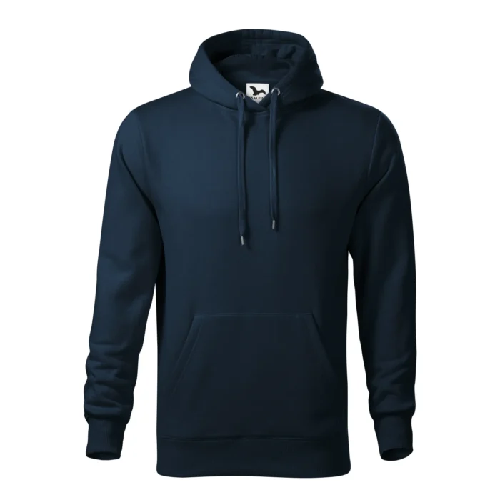 Bluza męska z kapturem Malfini Cape 413 granatowa - obrazek 2