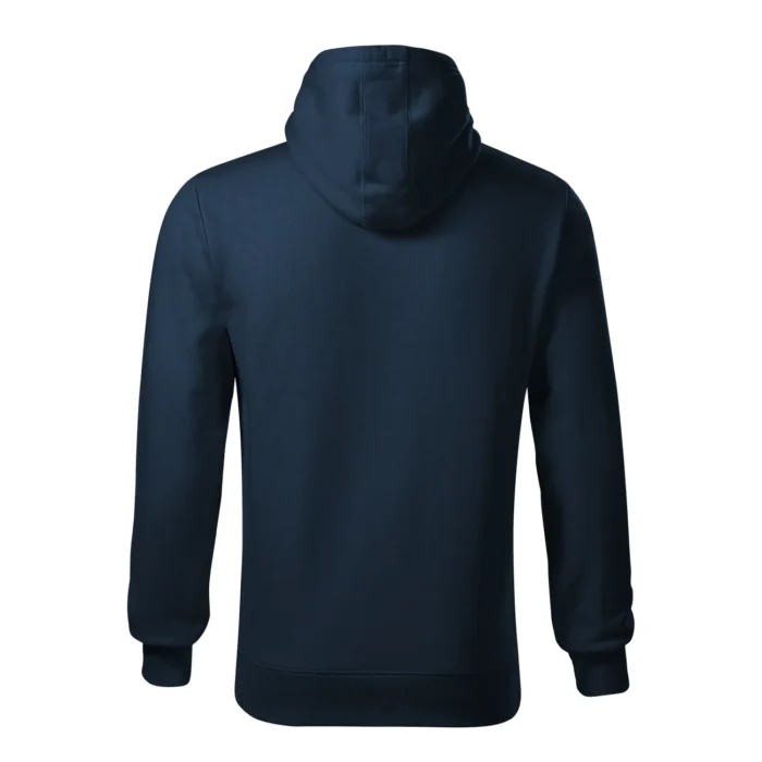 Bluza męska z kapturem Malfini Cape 413 granatowa - obrazek 3