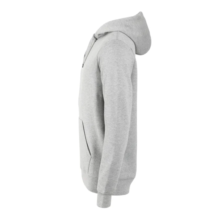 Bluza męska z kapturem Malfini Cape 413 jasnoszary melanż - obrazek 4