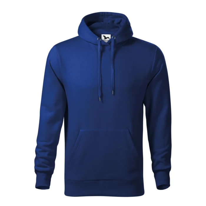 Bluza męska z kapturem Malfini Cape 413 chabrowa - obrazek 2