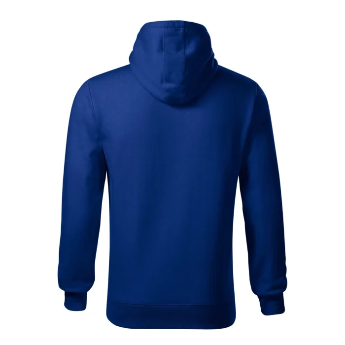 Bluza męska z kapturem Malfini Cape 413 chabrowa - obrazek 3