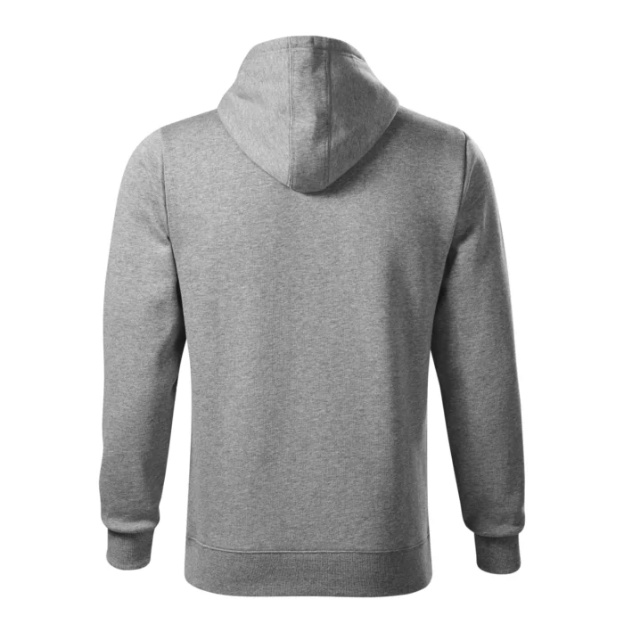 Bluza męska z kapturem Malfini Cape 413 ciemnoszary melanż - obrazek 4