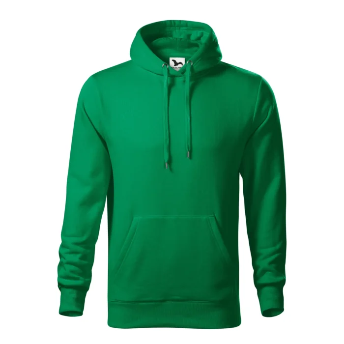 Bluza męska z kapturem Malfini Cape 413 zieleń trawy - obrazek 2