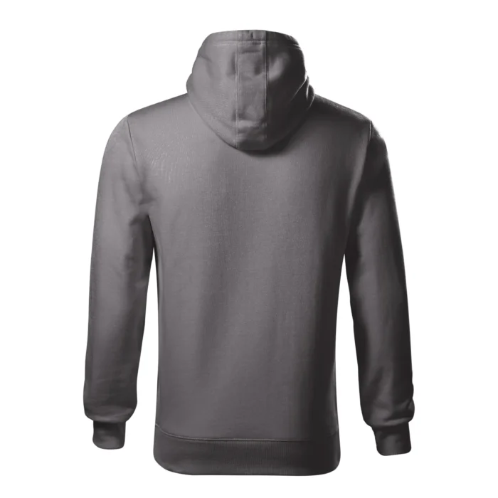 Bluza męska z kapturem Malfini Cape 413 stalowa - obrazek 3