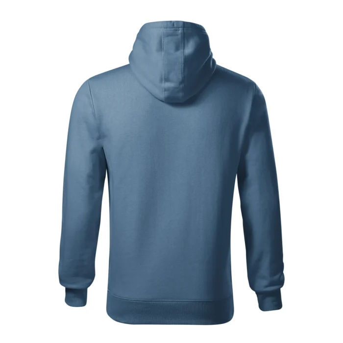 Bluza męska z kapturem Malfini Cape 413 denim - obrazek 3