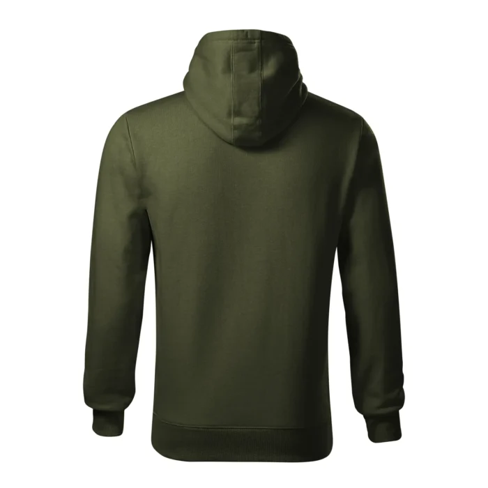 Bluza męska z kapturem Malfini Cape 413 military - obrazek 3