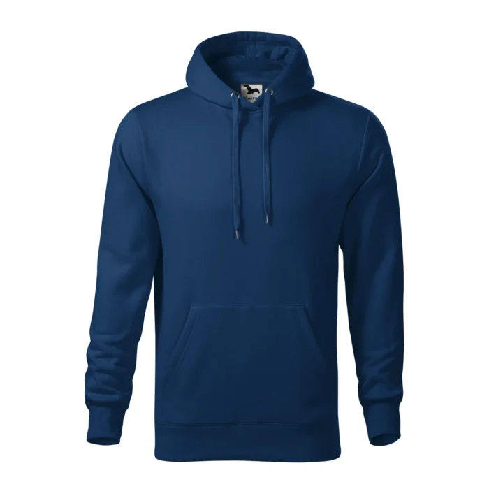 Bluza męska z kapturem Malfini Cape 413 ciemnoniebieska - obrazek 2