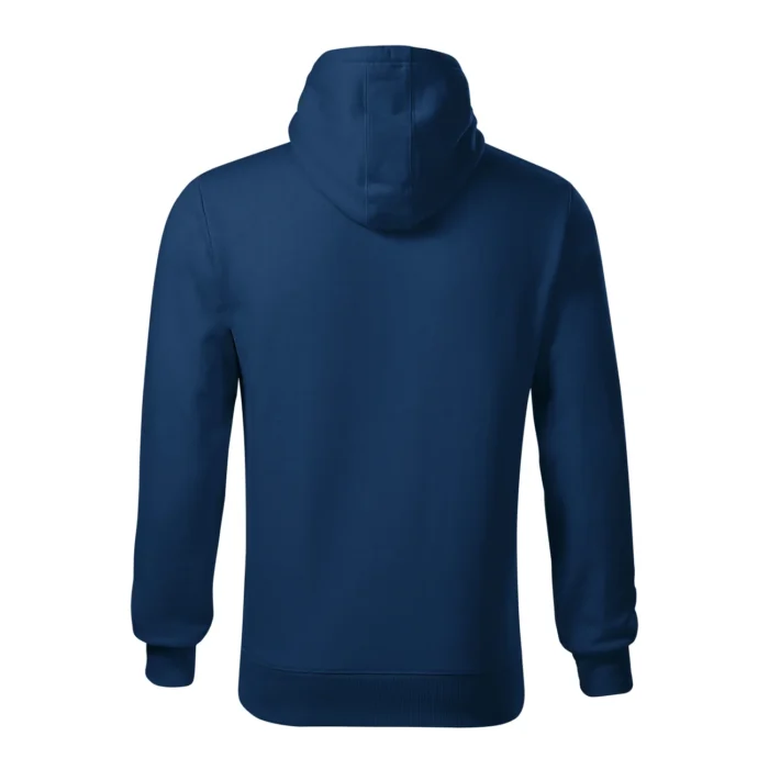 Bluza męska z kapturem Malfini Cape 413 ciemnoniebieska - obrazek 3
