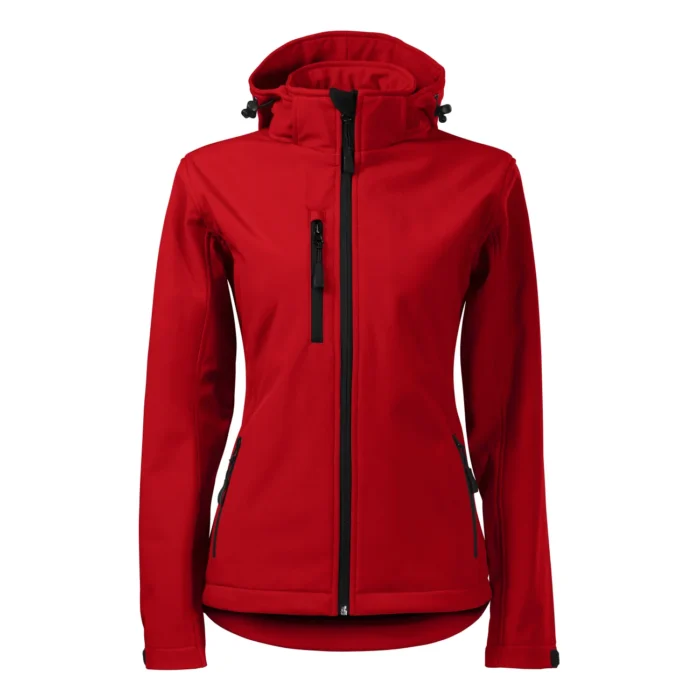 Kurtka softshell damska Malfini Performance 521 czerwona - obrazek 2
