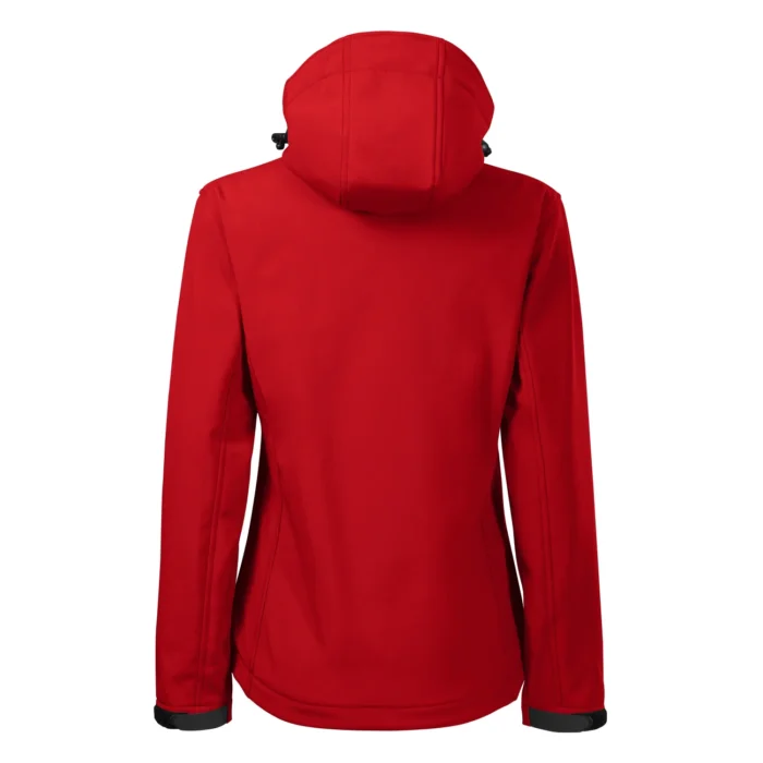 Kurtka softshell damska Malfini Performance 521 czerwona - obrazek 3