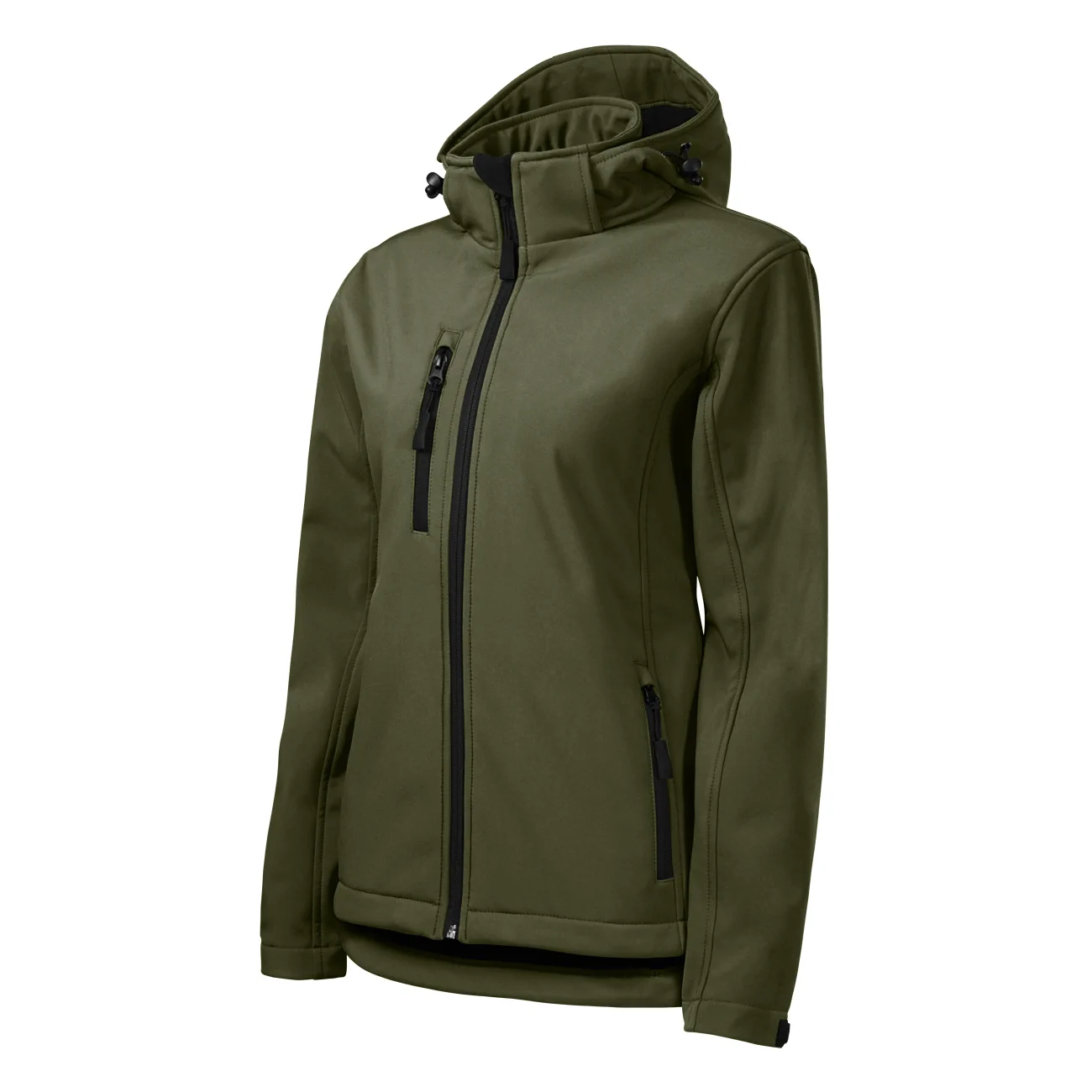 521_69_c-1 Kurtka softshell damska Malfini Performance 521 military - obrazek 1