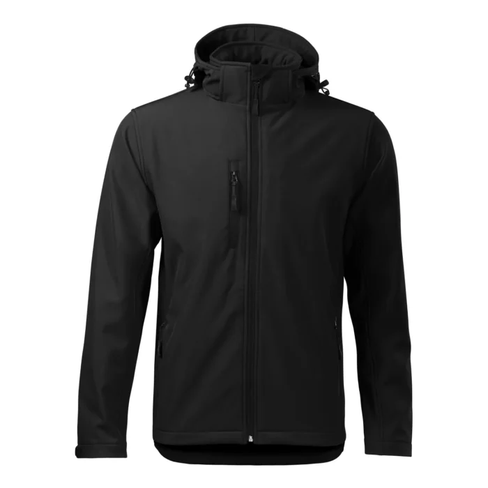 Kurtka softshell męska Malfini Performance 522 czarna - obrazek 2