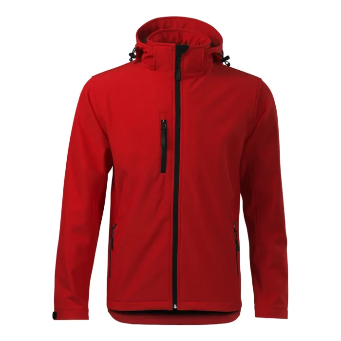 Kurtka softshell męska Malfini Performance 522 czerwona - obrazek 2