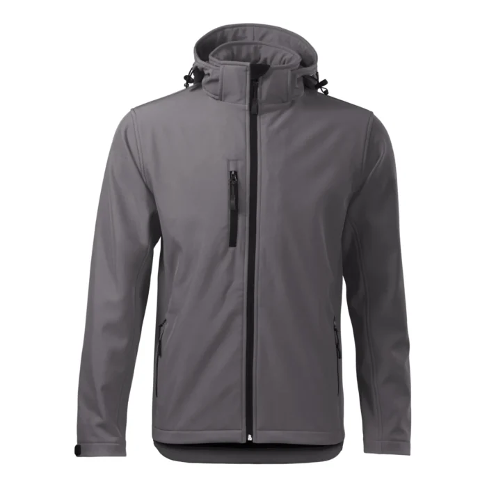 Kurtka softshell męska Malfini Performance 522 stalowa - obrazek 2