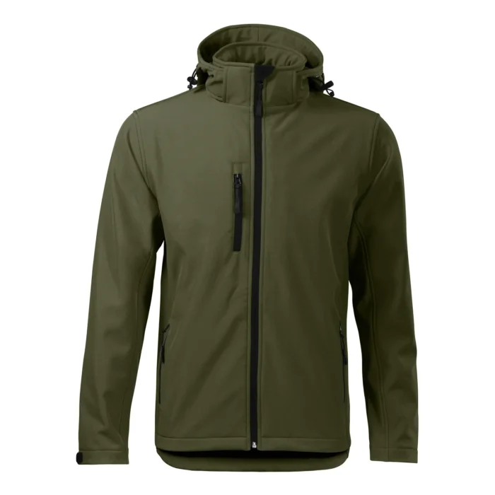 Kurtka softshell męska Malfini Performance 522 military - obrazek 2