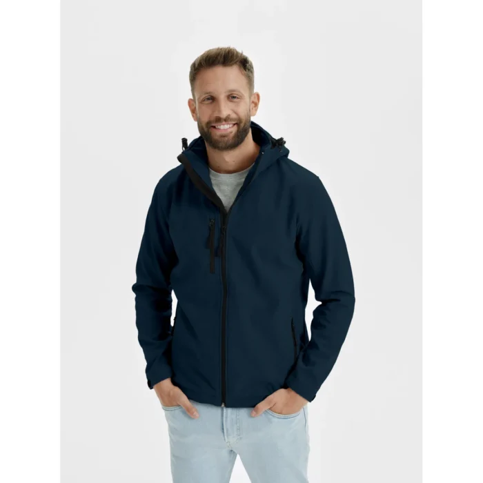Kurtka softshell męska Malfini Performance 522 granatowa - obrazek 2
