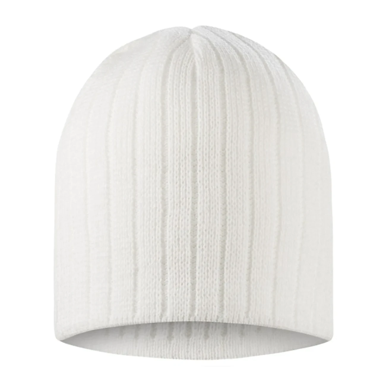 czzim-beanie-wh Czapka zimowa Moontex Beanie biała - obrazek 1
