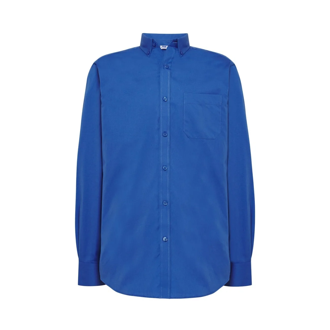 imgi_13_sha-oxf-rb-l_01 Koszula męska Oxford JHK SHAOXF royal blue - obrazek 1