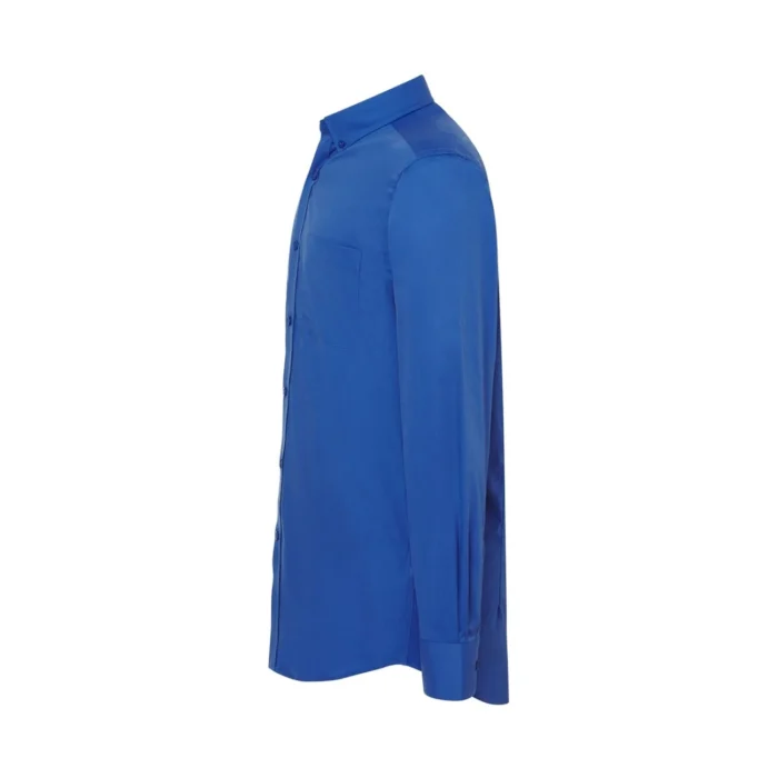 Koszula męska Oxford JHK SHAOXF royal blue - obrazek 2