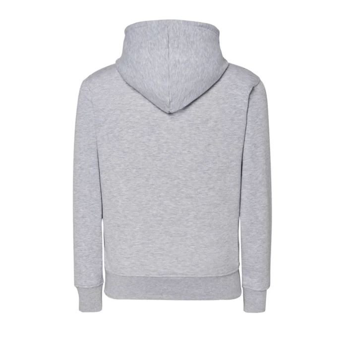 Bluza damska z kapturem JHK SWULKNG jasnoszary melanż - obrazek 3