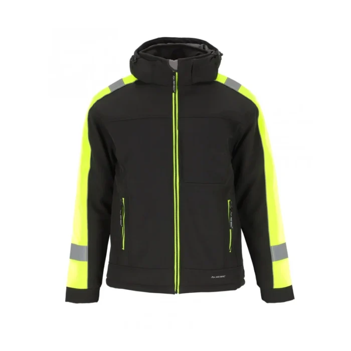 Kurtka softshell ocieplana REDBERG V-STORM żółta - obrazek 2