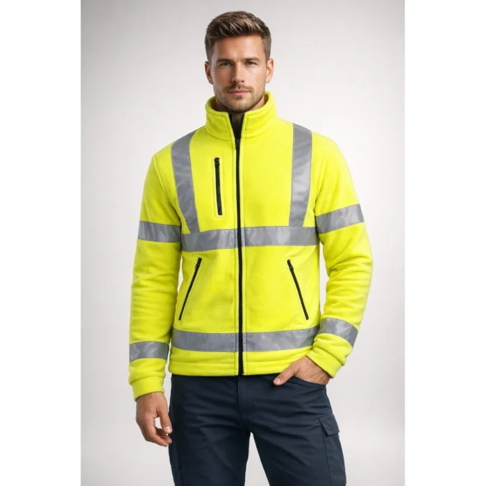 Polar ostrzegawczy JHK FLRA 340 FLUO żółty - obrazek 2