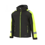 Kurtka softshell ocieplana REDBERG V-STORM żółta
