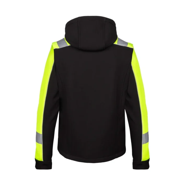 Kurtka softshell robocza REDBERG V-STORM żółta - obrazek 3