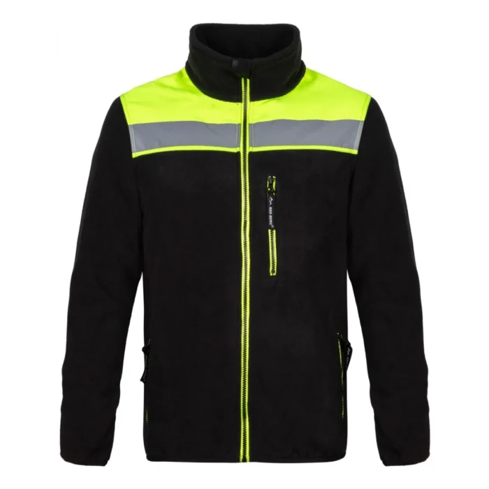 Bluza polarowa REDBERG V-STORM żółta - obrazek 2