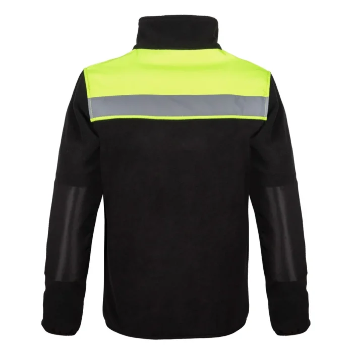 Bluza polarowa REDBERG V-STORM żółta - obrazek 3