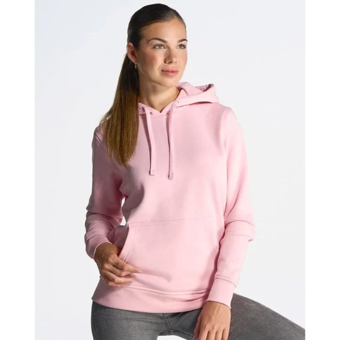 Bluza damska z kapturem JHK SWULKNG różowa - obrazek 2